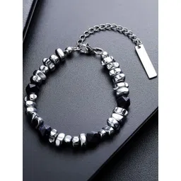 StyleCast x Revolte Men Silver-Plated Link Bracelet-picture-29