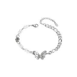 StyleCast x Revolte Men Silver-Plated Link Bracelet-image-22