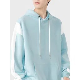 StyleCast x Revolte Men Solid Hooded Sweatshirt image 2