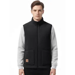 StyleCast x Revolte Men Solid Mandarin Collar Tailored Jacket-picture-38