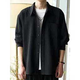 StyleCast x Revolte Men Spread Collar Casual Shirt-image-38