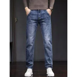 StyleCast x Revolte Men Straight Fit Mid-Rise Light Fade Jeans-picture-14