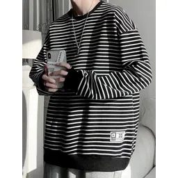 StyleCast x Revolte Men Striped Sweatshirt-picture-26