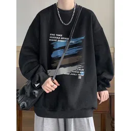 StyleCast x Revolte Men Typography Printed Pullover Sweatshirt-picture-15