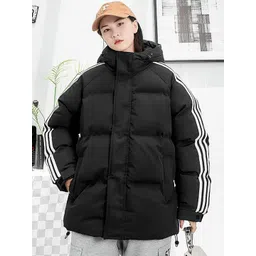 StyleCast x Revolte Mock Collar Puffer Jacket-picture-30