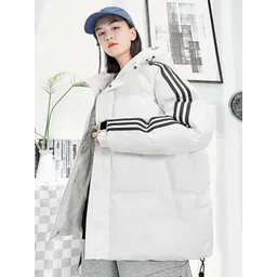 StyleCast x Revolte Mock Collar Puffer Jacket-picture-32