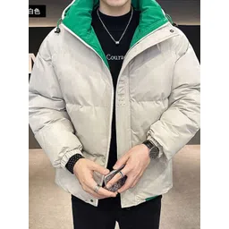 StyleCast x Revolte Mock Collar Puffer Jacket-picture-36