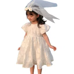 StyleCast x Revolte Print Applique Fit & Flare Midi Dress-image-18