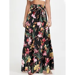 StyleCast x Revolte Printed Flared Maxi Skirts-picture-28