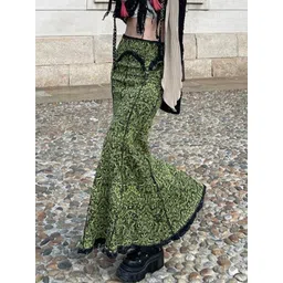 StyleCast x Revolte Printed Maxi A-Line Skirts-picture-39