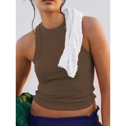 StyleCast x Revolte Ribbed Tank Crop Top-image-19