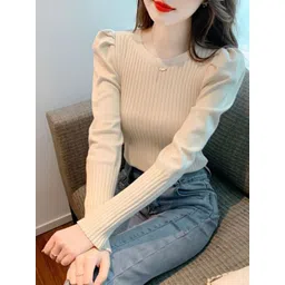 StyleCast x Revolte Round Neck Long Sleeves Pullover-picture-20