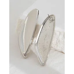 StyleCast x Revolte Silver-Plated Contemporary Drop Earrings-image-47