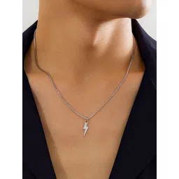 StyleCast x Revolte Silver-Plated Minimal Chain-image-2