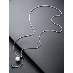 StyleCast x Revolte Silver-Plated Pearls Beaded Chain-image-37