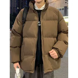 StyleCast x Revolte Stand Collar Padded Jacket image 4