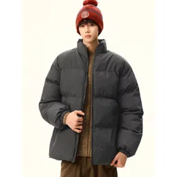 StyleCast x Revolte Stand Collar Padded Jacket image 2
