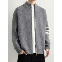 StyleCast x Revolte Stand Collar Tailored Jacket-picture-15