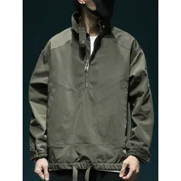 StyleCast x Revolte Stand Collar Tailored Jacket-picture-16