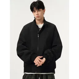 StyleCast x Revolte Stand Collar Tailored Jacket-picture-25