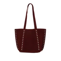 StyleCast x Revolte Suede Structured Tote Bag-picture-36