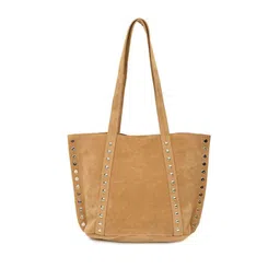 StyleCast x Revolte Suede Structured Tote Bag-picture-34