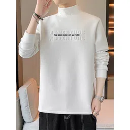 StyleCast x Revolte Typography Printed High Neck Long Sleeves Pullover Sweatshirt-picture-34