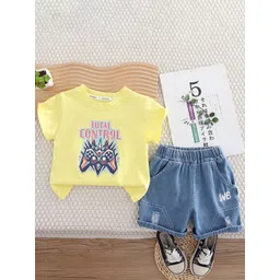 StyleCast x Revolte Unisex Kids Printed T-shirt with Shorts-picture-10
