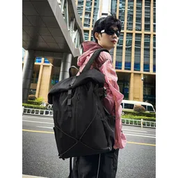 StyleCast x Revolte Unisex Solid Backpack-picture-17