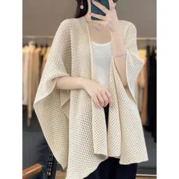 StyleCast x Revolte V-Neck Longline Waterfall Shrug-picture-24