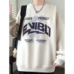 stylecast x revolte Vogue Product Typography Round Neck Sweatshirt-picture-25