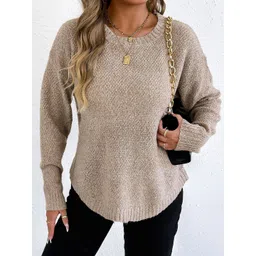 StyleCast x Revolte Women Cable Knit Pullover-picture-23