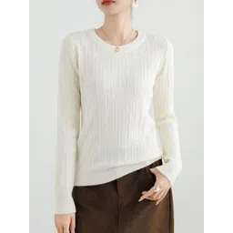 StyleCast x Revolte Women Cable Knit Pullover-picture-24