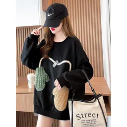 StyleCast x Revolte Women Colourblocked Sweatshirt-picture-26