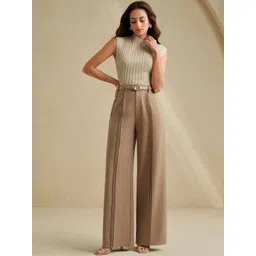 StyleCast x Revolte Women Easy Wash Trousers-picture-13