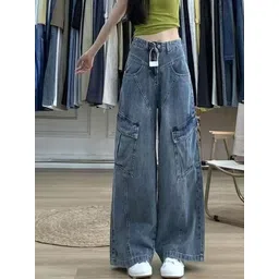 StyleCast x Revolte Women Flared Mid-Rise Light Fade Jeans-picture-37