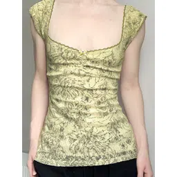 StyleCast x Revolte Women Floral Print Fitted Top-picture-25