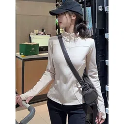 StyleCast x Revolte Women Mock Collar Solid Casual Tailored Insulator Jacket-picture-17