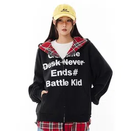 StyleCast x Revolte Women Printed Hooded Sweatshirt-picture-40