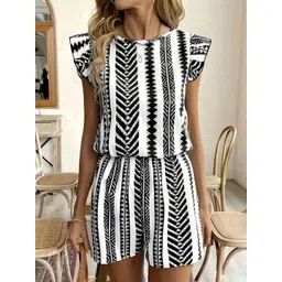 StyleCast x Revolte Women Printed Playsuit-picture-29