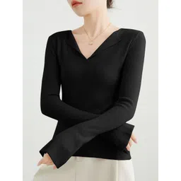 StyleCast x Revolte Women Ribbed Pullover Sweater-picture-36