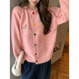 StyleCast x Revolte Women Round Neck Cardigan-picture-33