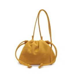 StyleCast x Revolte Women Solid Bucket Sling Bag-picture-11