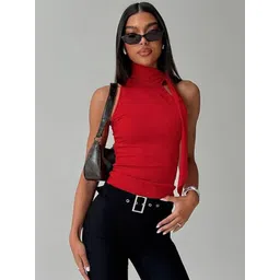 StyleCast x Revolte Women Solid Halter Neck Top-picture-29