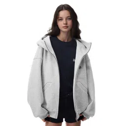 StyleCast x Revolte Women Solid Hooded Long Sleeves Sweatshirt-picture-18