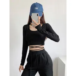 StyleCast x Revolte Women Solid Round Neck Top-picture-31