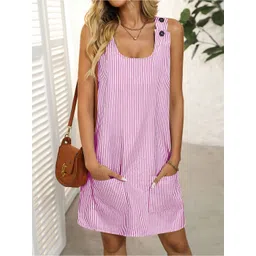 StyleCast x Revolte Women Striped A-Line Dress-picture-20