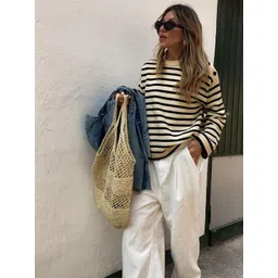 StyleCast x Revolte Women Striped Printed Pullover-picture-29