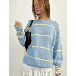StyleCast x Revolte Women Striped Pullover-picture-25
