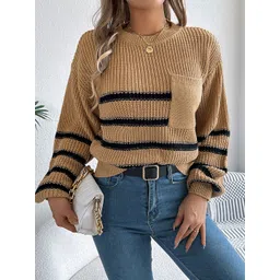 StyleCast x Revolte Women Striped Pullover-picture-14